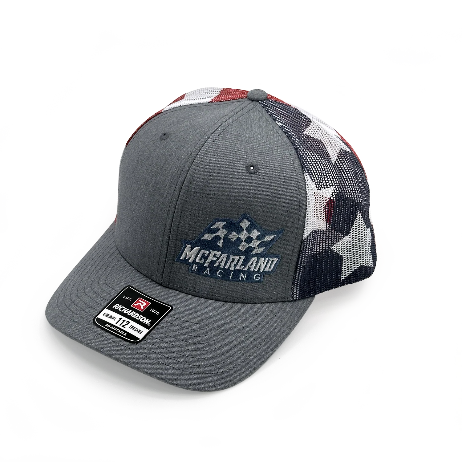 Red White and Blue Racing Hat