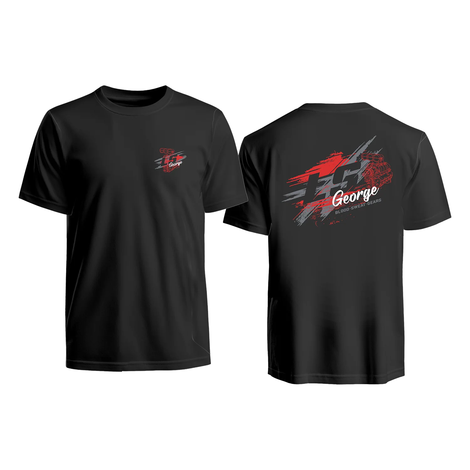 LS George's Blood Sweat Gears Shirt