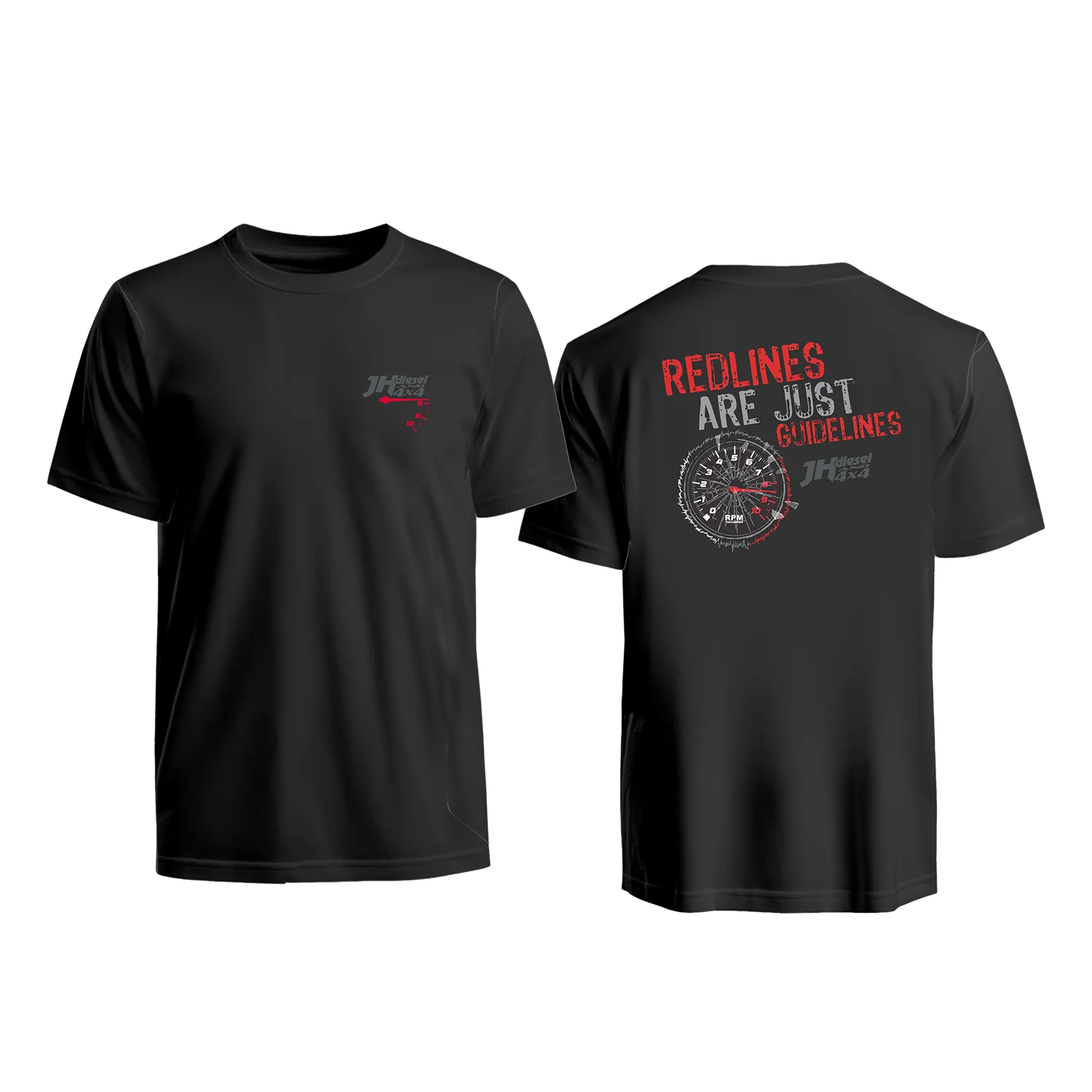 JH's Diesel Red Lines Shirt