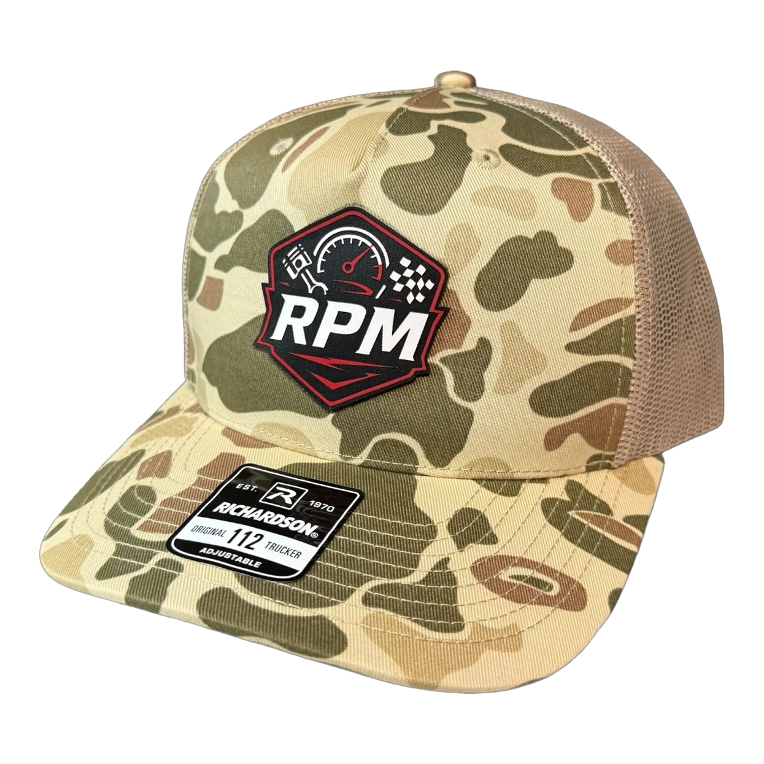 1941-dr.-parker-s-rpm-duck-camo-richardson-snapback-1.webp Dr. Parker's RPM Duck Camo Richardson Snapback