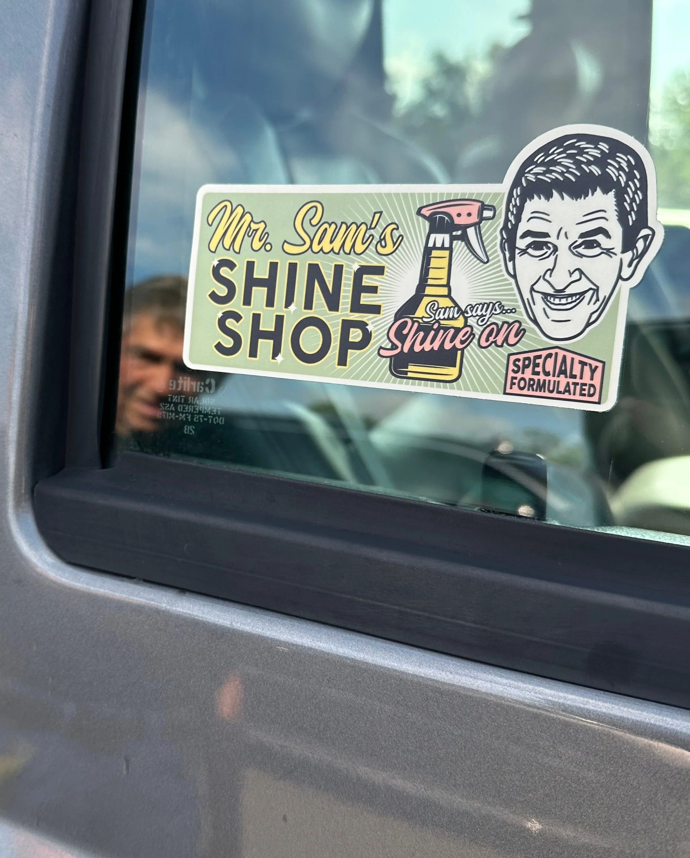 38-mr.-sam-s-shine-shop-sticker-2.webp Mr. Sam's Shine Shop Sticker