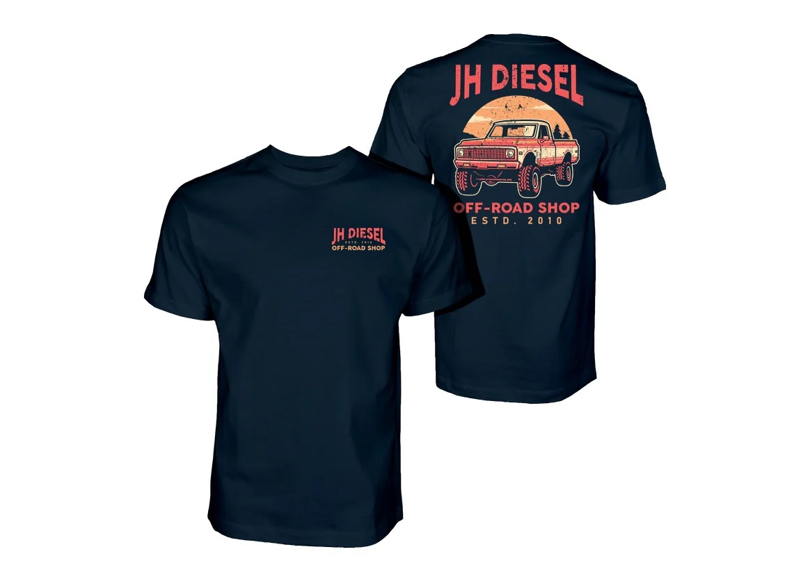 JH's Vintage Off-Road Shop Shirt (Navy or Black)